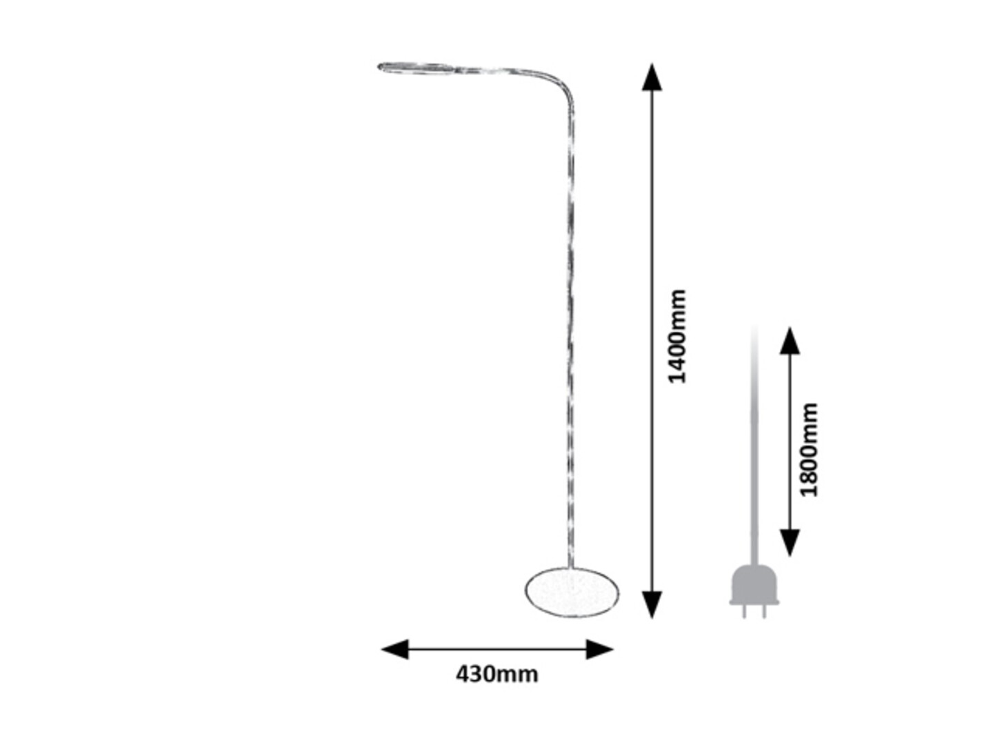 Rabalux Adelmo Podne lampe 74009 - Слика 10