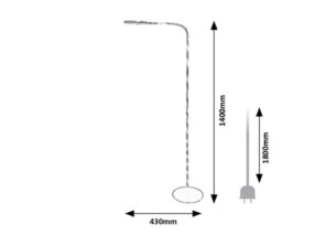 Rabalux Adelmo Podne lampe 74010 - Слика 9