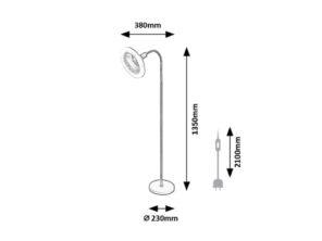 Rabalux Venturo Podne lampe 74031 - Слика 15