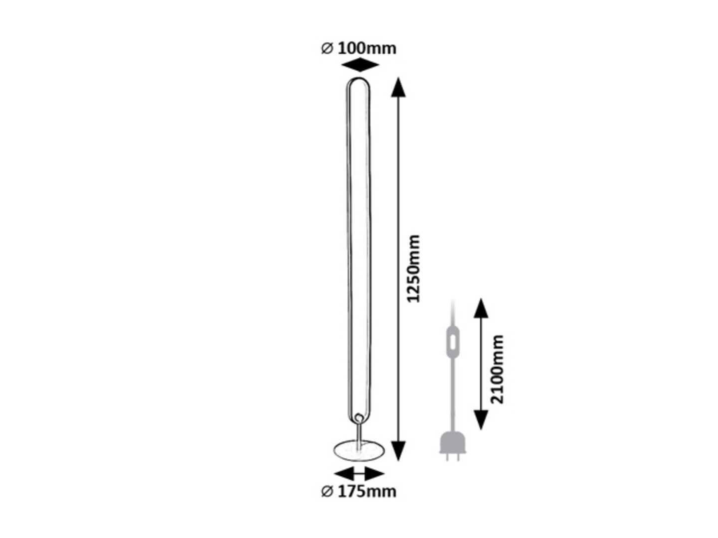 Rabalux Barto Podne lampe 74051 - Слика 17