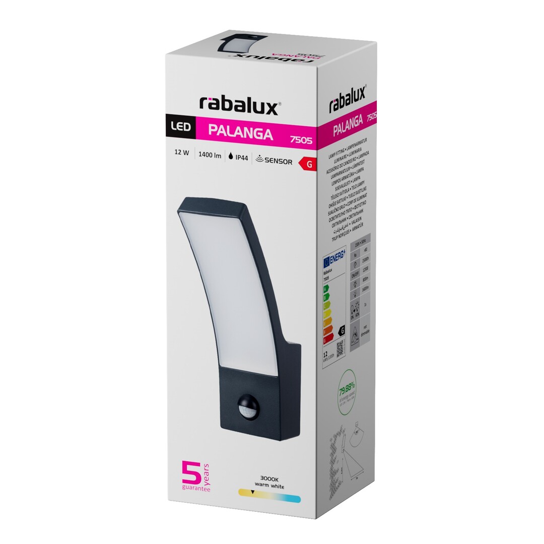 Rabalux Palanga Spoljna zidna rasveta 7505 - Слика 4