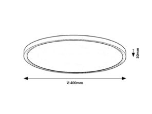 Rabalux Lautrec Spoljna plafonska rasveta 75083 - Слика 8