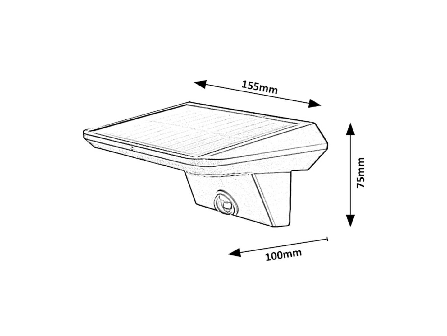 Rabalux Qesa Solarna rasveta 77005 - Слика 8