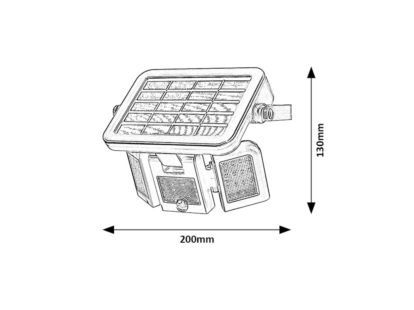 Rabalux Lihull Solarna rasveta 77020 - Слика 7