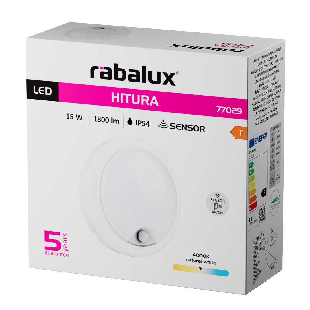 Rabalux Hitura Spoljna zidna rasveta 77029 - Слика 5