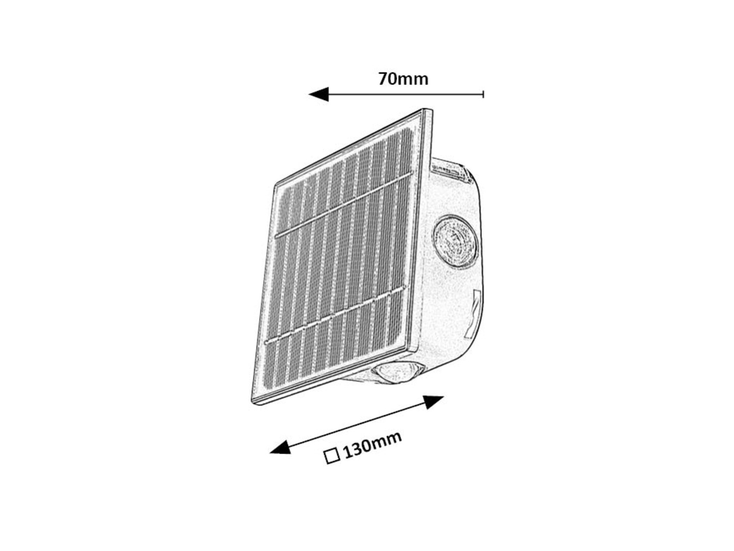 Rabalux Emmen Solarna rasveta 77034 - Слика 4