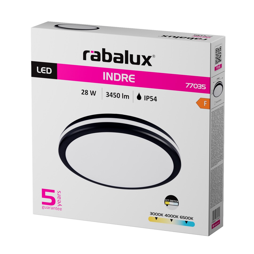 Rabalux Indre Spoljna plafonska rasveta 77035 - Слика 7