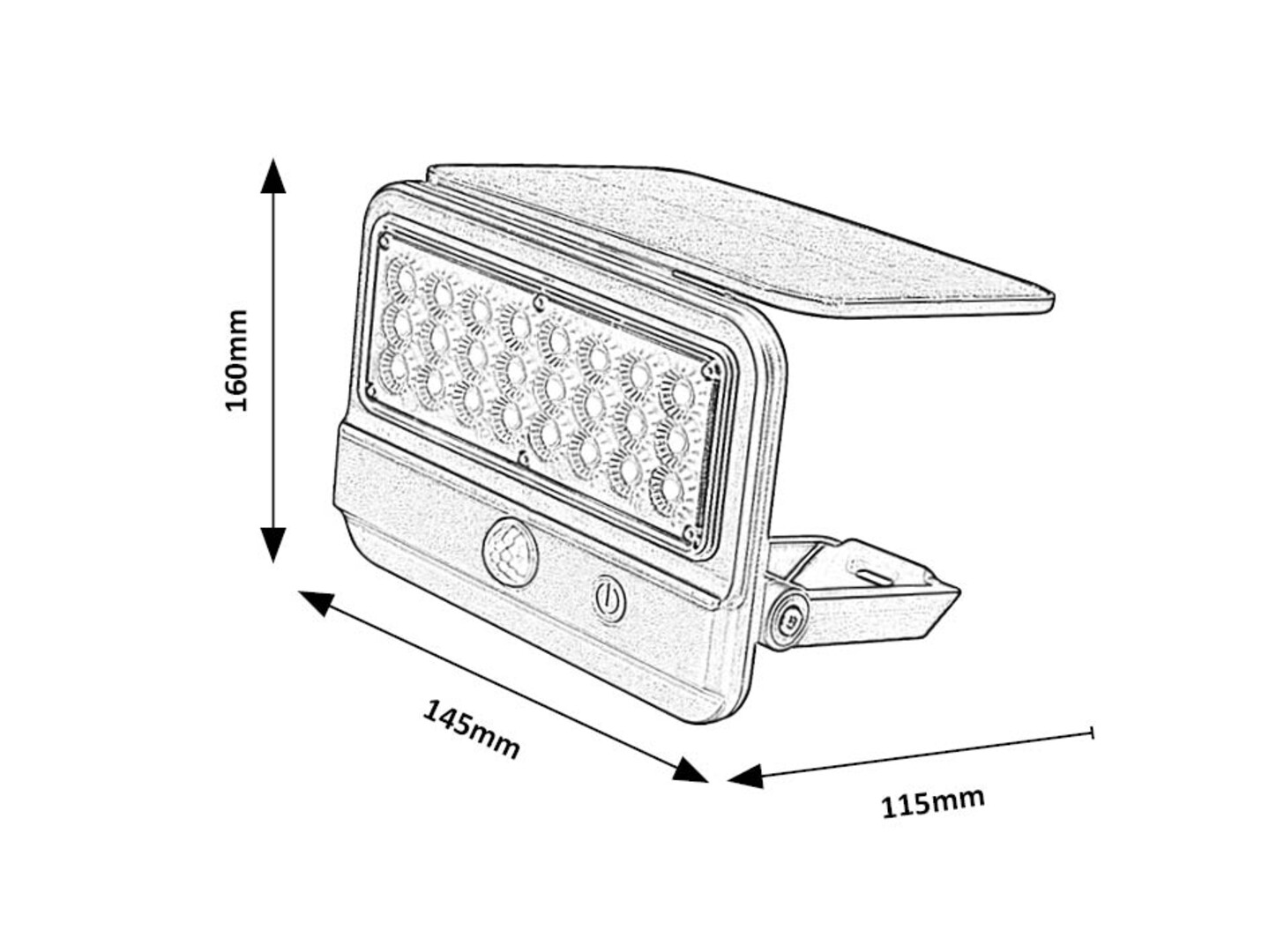 Rabalux Flaxton Solarna rasveta 77040 - Слика 5