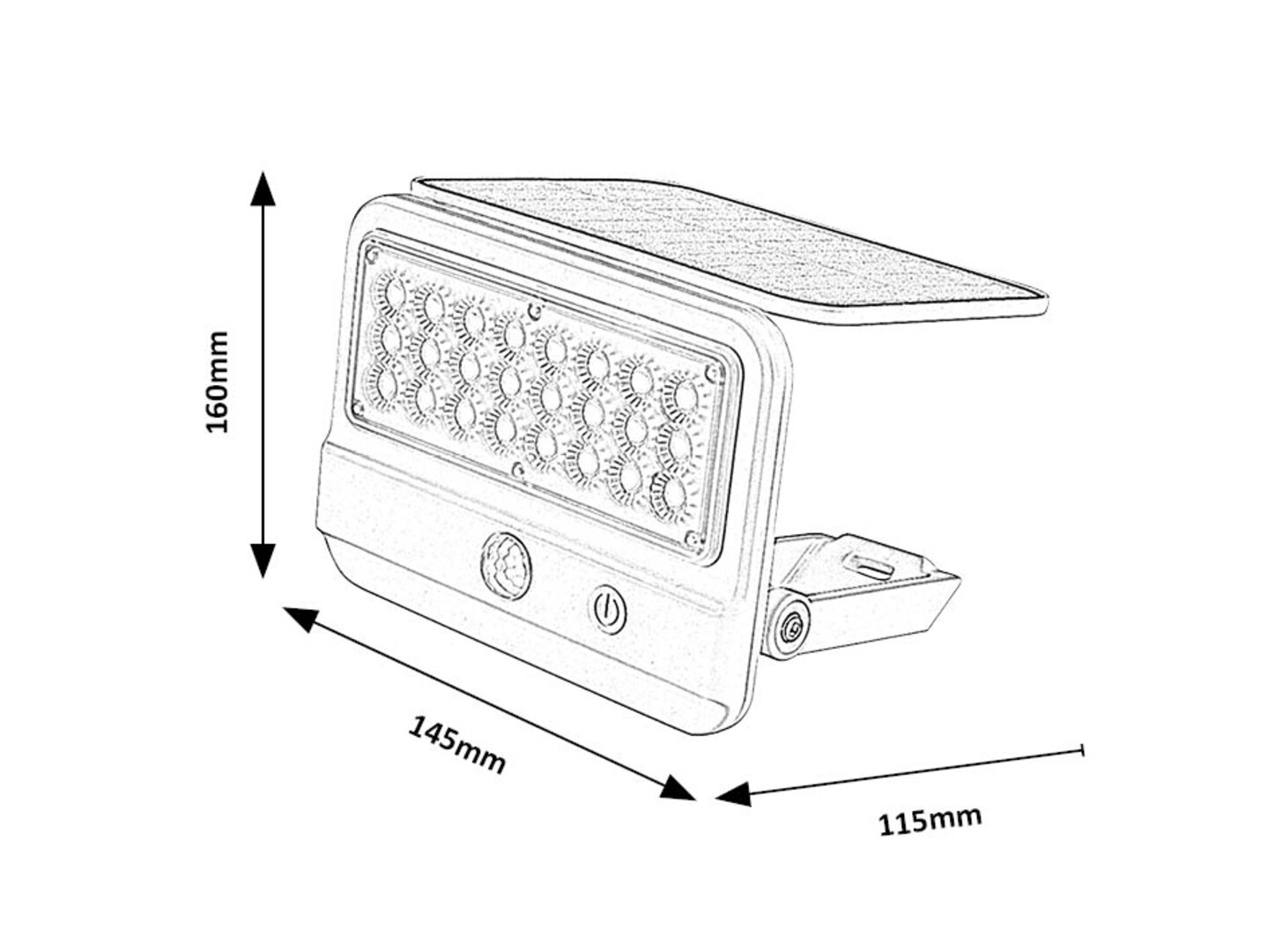 Rabalux Flaxton Solarna rasveta 77090 - Слика 7