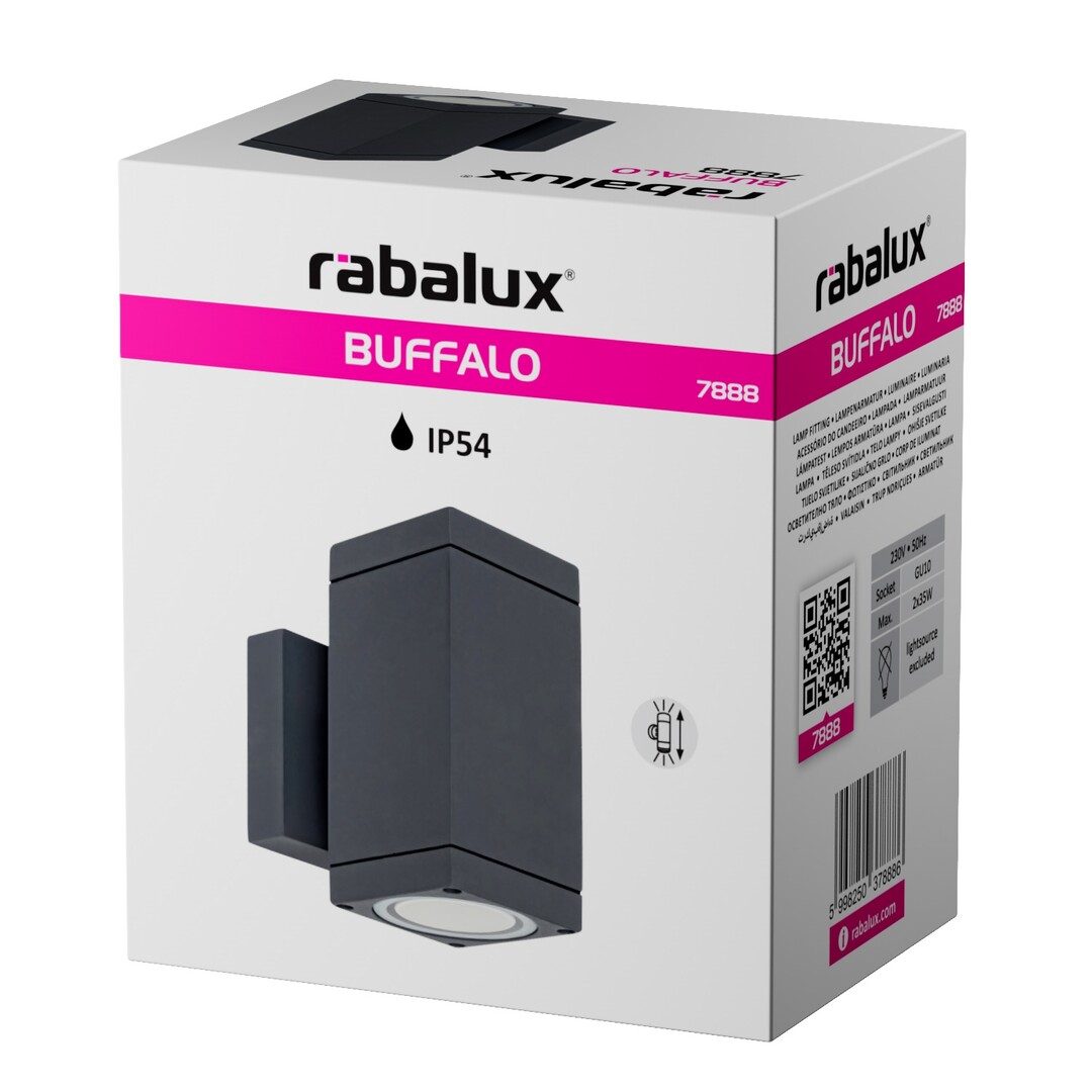 Rabalux Buffalo Spoljna zidna rasveta 7888 - Слика 3