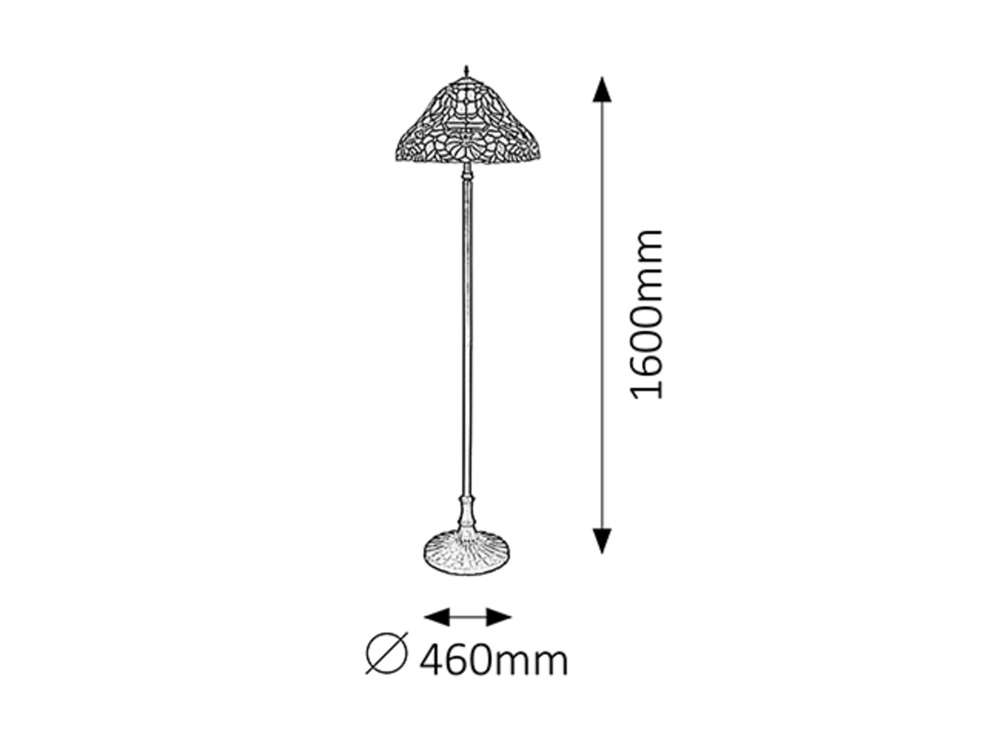 Rabalux Mirella Podne lampe 8088 - Слика 6