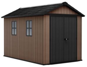 Keter Baštenska kućica newton plus wide 11x7.5, brown 261861