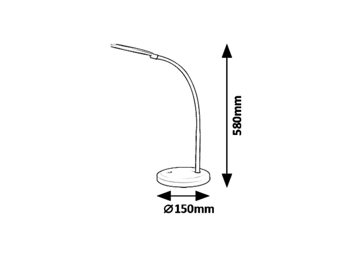 Rabalux Timothy Stone lampe 5430 - Слика 3