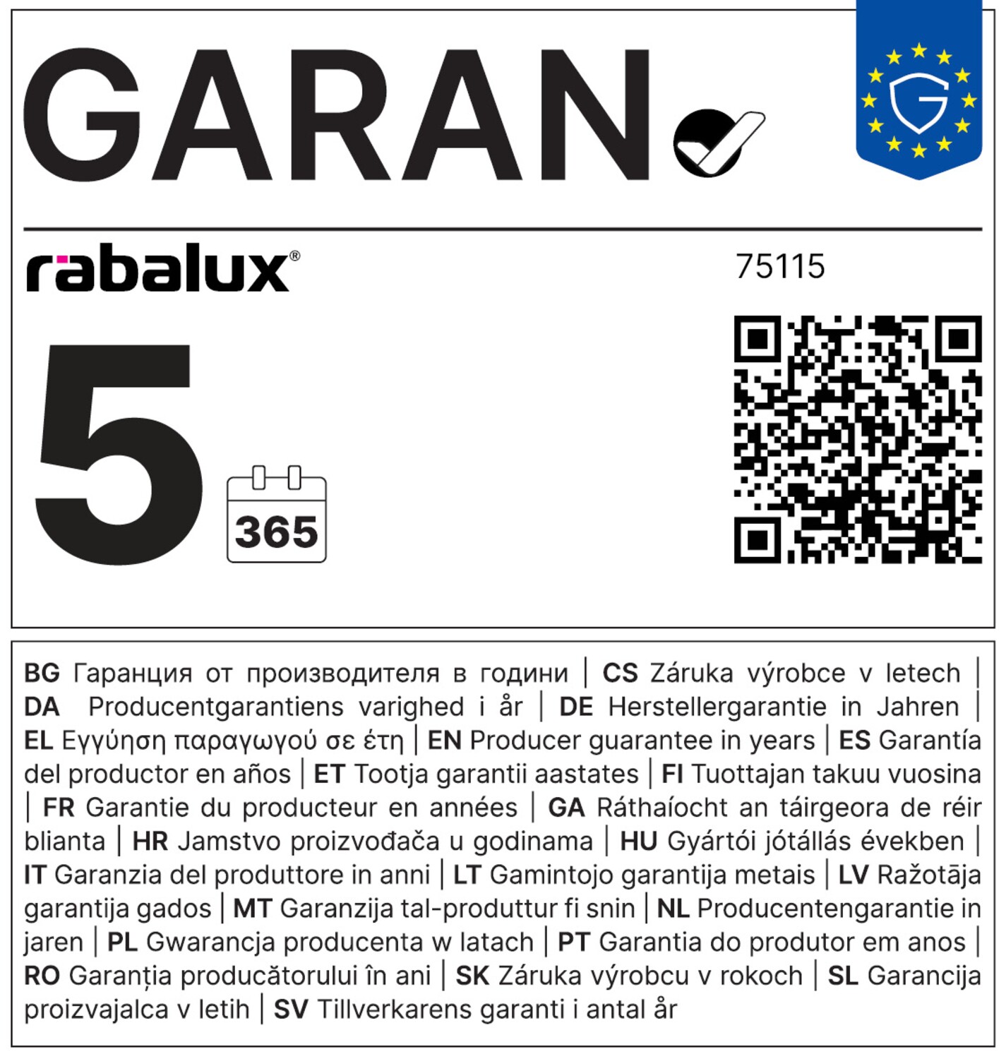 Rabalux Odran Kupatilska rasveta 75115 - Слика 12